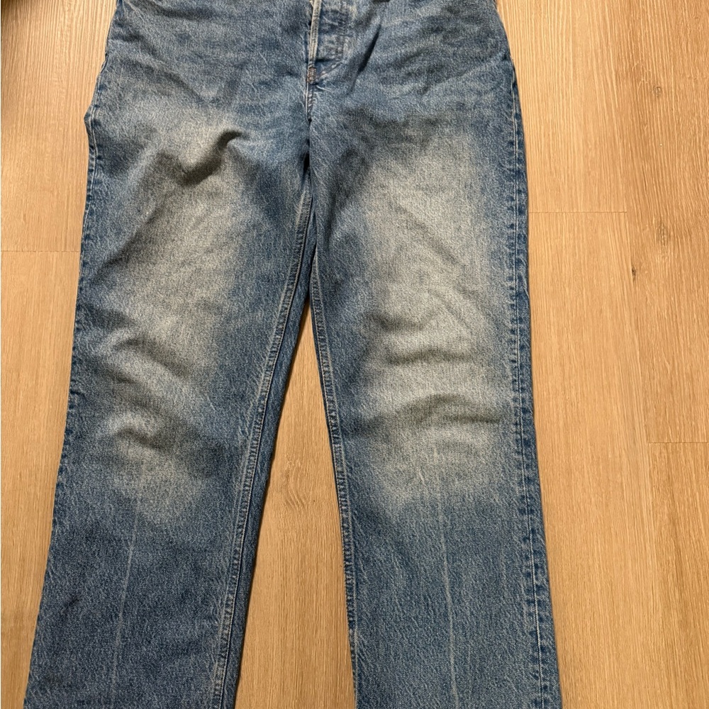 Reformation Cynthia high rise straight jeans size 31